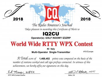 IQ2CU-CQ-WPX-RTTY-2018