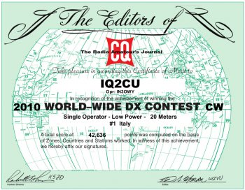 IQ2CU-CQ-WW-CW-DX-2010