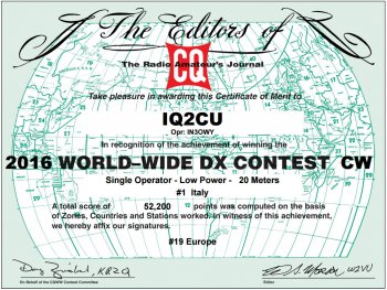 IQ2CU-CQ-WW-CW-DX-2016