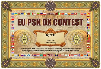 IQ2CU-EU-PSK-DX-MOST-OM-2015-Italy