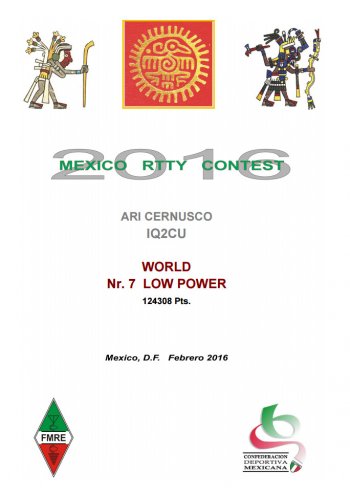 IQ2CU-MEXICO-RTTY-2016