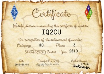 IQ2CU-SPDX-RTTY-2019 cert