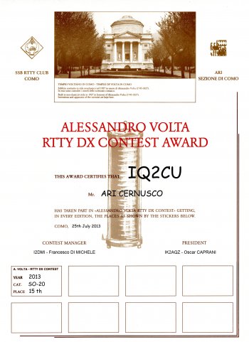 IQ2CU-VOLTA-RTTY-2013