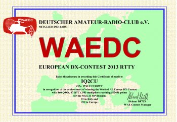 IQ2CU-WAEDC-2013